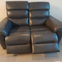 Divano in pelle relax 150 cm