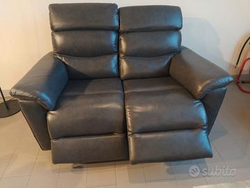 Divano in pelle relax 150 cm