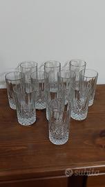 11 Bicchieri Bibita cristallo Bemia 13x7 220cc