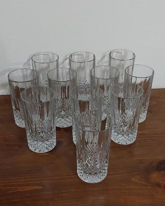 11 Bicchieri Bibita cristallo Bemia 13x7 220cc