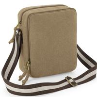 Borsello in cotone Canvas Quadra 