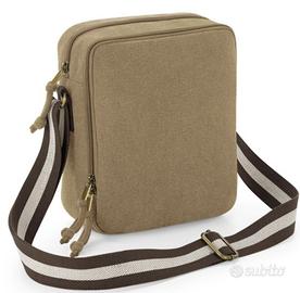 Borsello in cotone Canvas Quadra 