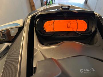 Moto d acqua con carrello stradale