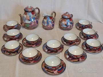 Set da tè in porcellana cinese 27 pezzi
