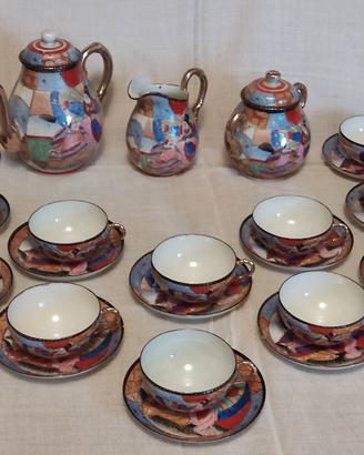 Set da tè in porcellana cinese 27 pezzi