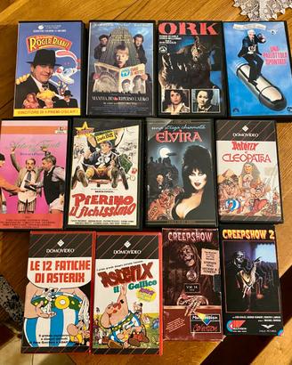 Lotto 12 VHS Film Originali Anni 80/90 RARE