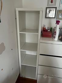 KALLAX Scaffale, bianco, 42x147 cm