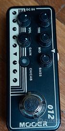 Pedale chitarra MOOER micro preamp 012