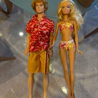 Barbie e Ken versione spiaggia