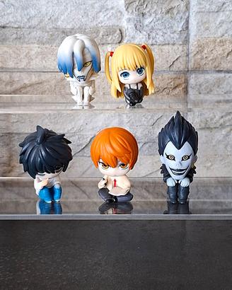 Death Note Action Figure Chibi Serie Completa 5pz