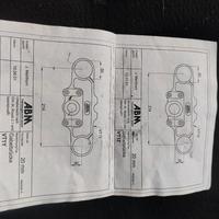 piastra forcella guida alta per Honda VTR sp1