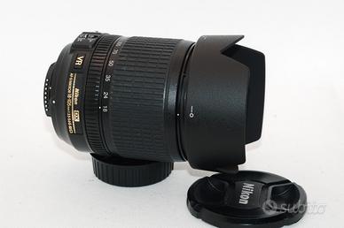 obiettivo Nikon 18-105mm f3.5 5.6 VR stabilizzato 