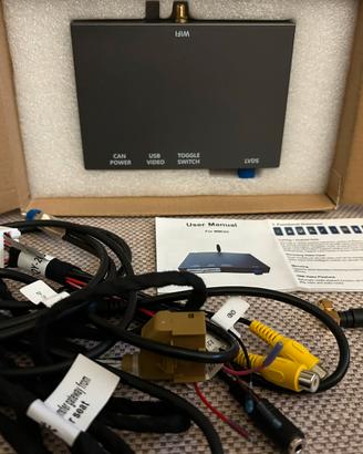 Interfaccia wireless apple carplay & android auto