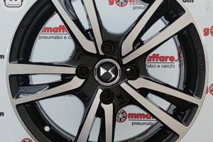 4 cerchi lega citroen c3 c4 ds3 r15 lt2235