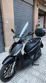 Kymco People S 125 nero opaco