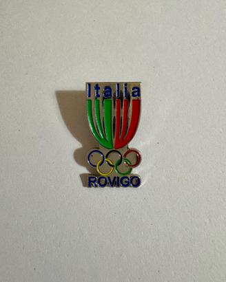 spilla vintage coni italia rovigo - pin olimpica