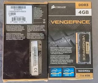 2x4gb DDR 3 portatili 
