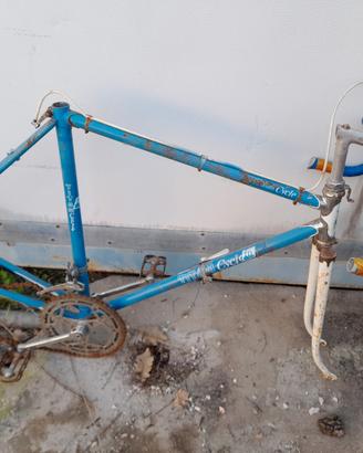 Telaio bici corsa titan cycle x scatto fisso