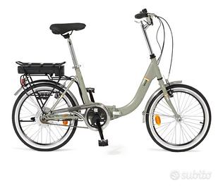 Bicicletta elettrica pedalata assistita pieghevole