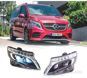 FARI MERCEDES CLASSE V W447 VITO 14-20 FULL LED