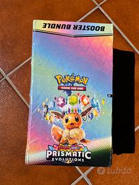 Booster Bundle x10 prismatic evolution Nuovo