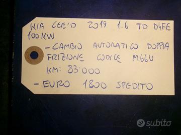 Cambio automatico kia cee,d 1,6 tdi m66u