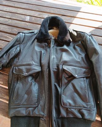 Giacca in vera pelle Brexton stile Aviatore 