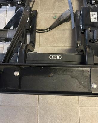Portabici da gancio traino originale Audi.
