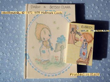 DIARIO collezione Betsey Clark Cartoleria VINTAGE