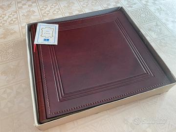 Album fotografico vero cuoio GB 40 pagine