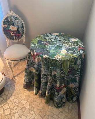 Tavolino piu sedia shabby chic