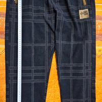 2  Pantaloni Jeans uomo con elastici alle cav