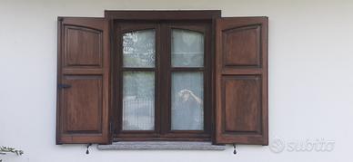 finestre e portefinestre monoblocco in douglas