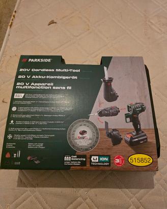TRAPANO MULTIFUNZIONE  PARKSIDE  20 VOLT 