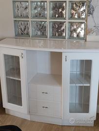 Mobile Credenza Bianco Laccato - Stile Rétr