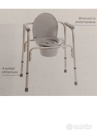 Rialzo stabilizzante WC in alluminio