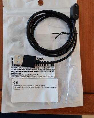 caricabatterie Huawei Band 10/9/8/7/6 e Honor 7/6