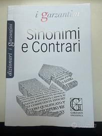 Dizionario Sinonimi e Contrati I Garzantini