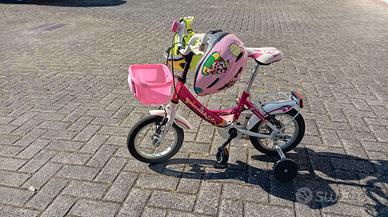 Set bimba: bici, passeggino, seggiolino auto e bic