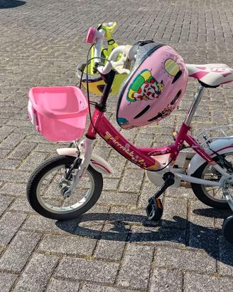 Set bimba: bici, passeggino, seggiolino auto e bic
