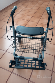 Deambulatore, carrello per anziani