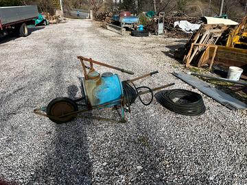 Irroratrice manuale a cariola Volpi e Bottoli