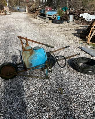 Irroratrice manuale a cariola Volpi e Bottoli