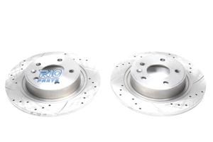 DISCHI FRENO FORATI E SCANALATI PER BMW