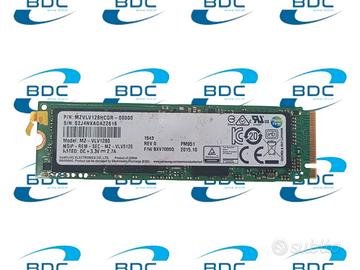 SSD Nvme Samsung PM951 MZ-FLV1280 128 GB M.2 PCIe