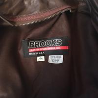 Giubbotto pelle moto Brooks usa tg52 (44usa)