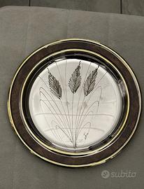 Piatto vintage oro 24k linea S.Laurent