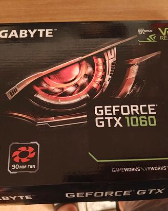 Nvidia Gigabyte GTX 1060 6gb
