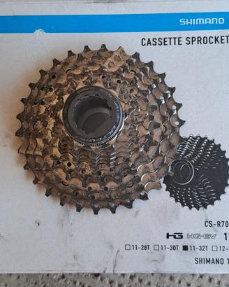 Corone 50/34 e pacco pignoni 11/30  Ultegra 11 v