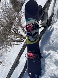 Snowboard wide 160 pari al nuovo